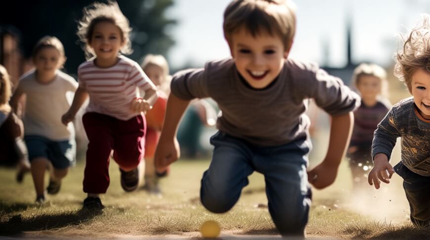 Оптимальный баланс и безопасность в активных играх для детей