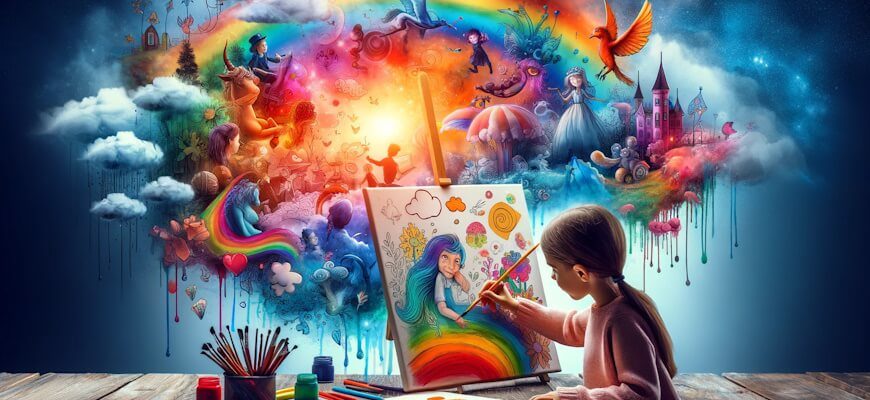 Как помочь ребенку развить художественные способности